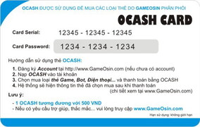 Thẻ OCash 70.000